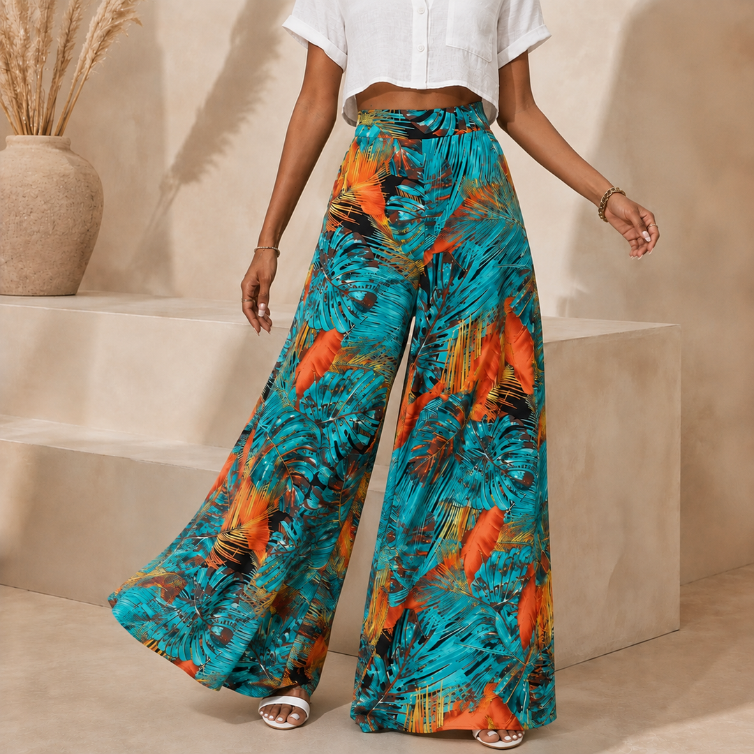 Palma High-Waisted Trousers