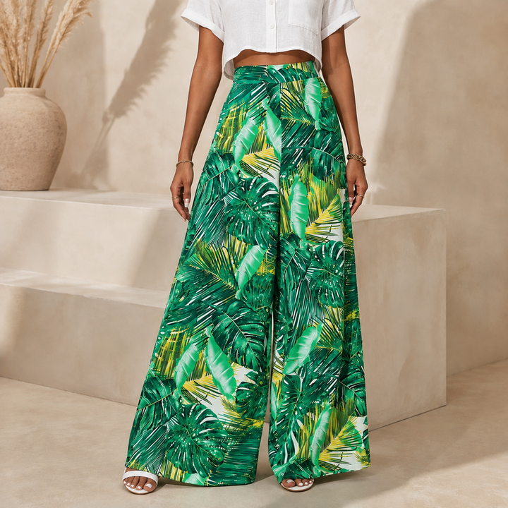 Palma High-Waisted Trousers
