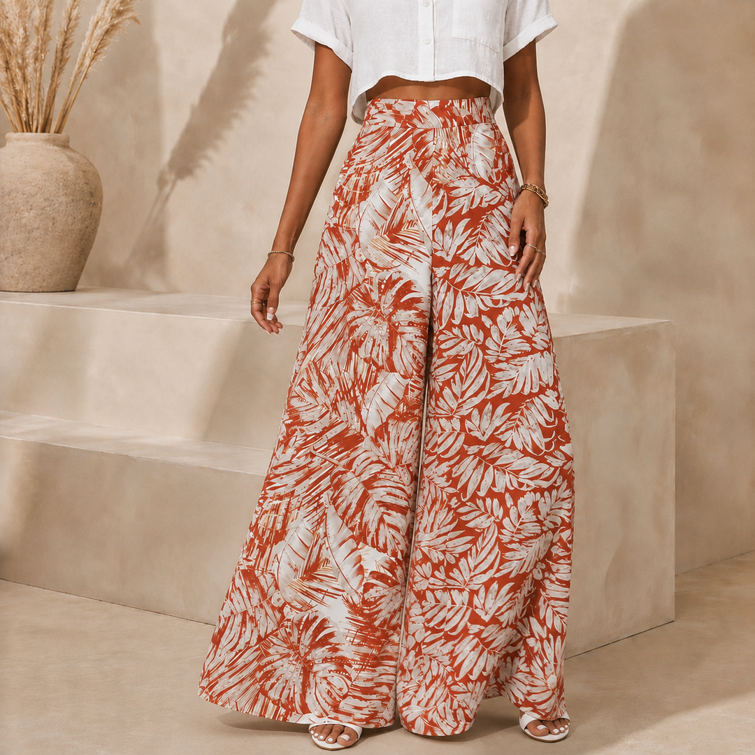 Palma High-Waisted Trousers